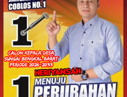 Heriyansah Raih Nomor Urut 1, Mohon Do’a dan Dukungannya