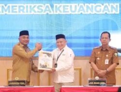 Bupati Tebo Serahkan LKPD kepada BPK Perwakilan Provinsi Jambi