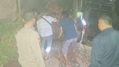 Aksi Pencurian Besi di Gedung Dinas Perikanan Kuala Jambi Digagalkan, Pelaku Melarikan Diri