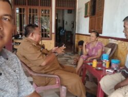 Camat Tebo Ilir Cepat Tanggap, Kunjungi Warga yang Sedang Sakit