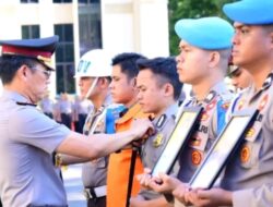 Polda Jambi Gelar Upacara PTDH terhadap 4 Personel yang Melanggar Kode Etik Profesi Polri