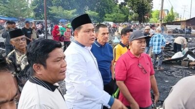 Kebakaran Pasar Atas Muara Bungo: Pejabat Dinas Terkait Turun Tangan