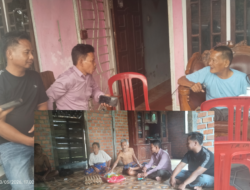 Calon Kades Nomor Urut 2 Syamsudin Kunjungi Warga Sakit, Berikan Bantuan dan Doa Kesembuhan