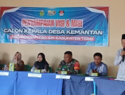 Warga Kemantan Antusias Dengarkan Visi-Misi Syamsudin “Akias Bujang Calon Kades No Urut 2”