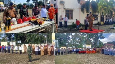 Camat Tebo Ilir Pimpin Apel Kesiapsiagaan Karhutla 2026, Kapolsek Tekankan Pentingnya Pencegahan Dini
