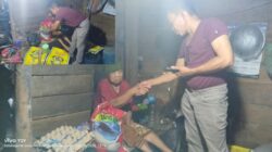 Calon Kades Kemantan Syamsudin Buktikan Kepedulian: Bagikan Sembako untuk Warga Kurang Mampu