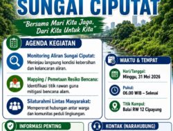Aksi Forum Peduli Sungai Ciputat: Gandeng Relawan-Warga Susur Sungai Petakan Titik Banjir