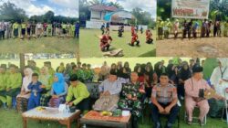 Camat Tebo Ilir Hadiri Festival Kebudayaan Baselang Padi Tanah Darat di Desa Sungai Aro