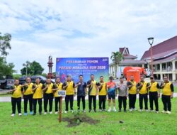 Polda Jambi Tanam Pohon dalam Road to Presisi Merdeka Run 2026, Wujud Nyata Kepedulian Lingkungan