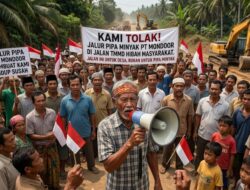 “Tanah Dihibahkan untuk Rakyat, Bukan Perusahaan! Warga Tolak Jalan TMMD Jadi Jalur Migas”