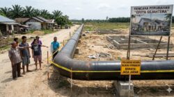 Warga Kel. Sungai Bengkal Tebo Tolak Jalan TMMD Dijadikan Jalur Pipa Migas PT Montd’or Oil