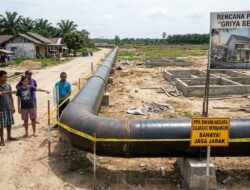 Warga Kel. Sungai Bengkal Tebo Tolak Jalan TMMD Dijadikan Jalur Pipa Migas PT Montd’or Oil
