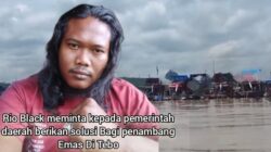 Rio Black Minta Pemerintah Berikan Solusi bagi Penambang Emas Rakyat di Tebo