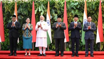 Dampingi Presiden, Wapres Hadiri Pidato PM India di Hadapan Anggota DPR dan MPR RI