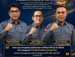 Ketum dan Sekjen DPP PJS Ajak Seluruh Pengurus Bersatu Songsong Verifikasi Dewan Pers