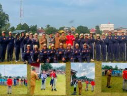 Camat Tebo Ilir Tinjau Langsung Pelatihan Paskibraka, Beri Semangat dan Perlengkapan Latihan