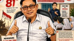 HUT RI ke-81, Edi Hartono Tekankan Pentingnya Generasi Muda Cerdas dan Bebas Narkoba