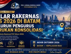 Rakernas PJS 2026 di Batam: Pengurus Matangkan Persiapan Akhir Oktober