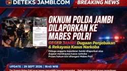 GEGER JAMBI! Oknum Bripol Polda Jambi Dilaporkan ke Mabes Polri Atas Dugaan Penjebakan, Pengeroyokan & Rekayasa Kasus Narkoba
