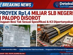 Ada Apa dengan Proyek Rp1,4 Miliar di SLB Negeri 1 Palopo? Ukuran Besi dan Keselamatan Kerja Dipertanyakan