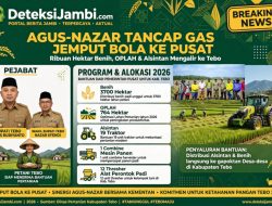 Tak Tunggu APBD, Bupati Tebo Agus Rubiyanto Jemput Program Pusat: Ribuan Hektar Lahan dan Ratusan Ribu Benih Mengalir ke Tebo