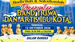 HUT ke-27 Kabupaten Tebo Makin Meriah, Moluccan Soul dari Ibu Kota, Band Triwa dan artis lainnya, Siap Hibur Masyarakat Tebo.
